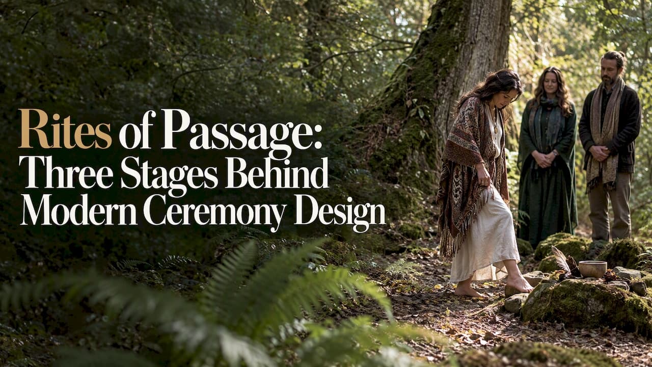 Rites of Passage: Three Stages Behind Modern Ceremony Design
